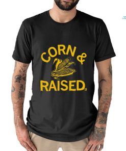 Corn and Raised 2023 logo shirt