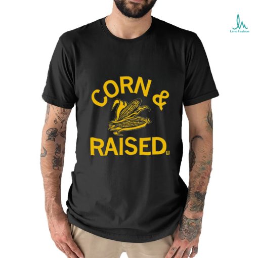 Corn and Raised 2023 logo shirt