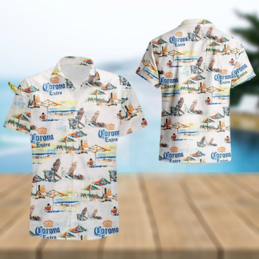 Corona Extra Beach Lounge Summer Hawaiian Shirt For Men And Women