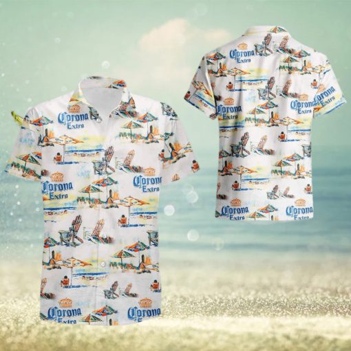 Corona Extra Beach Lounge Summer Hawaiian Shirt For Men And Women