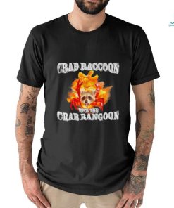 Crab Raccoon with the Crab Rangoon 2023 shirt