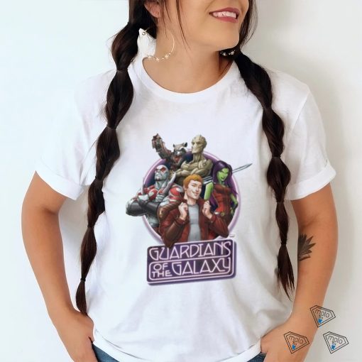 Crew Neon Sign Guardians Of The Galaxy Shirt