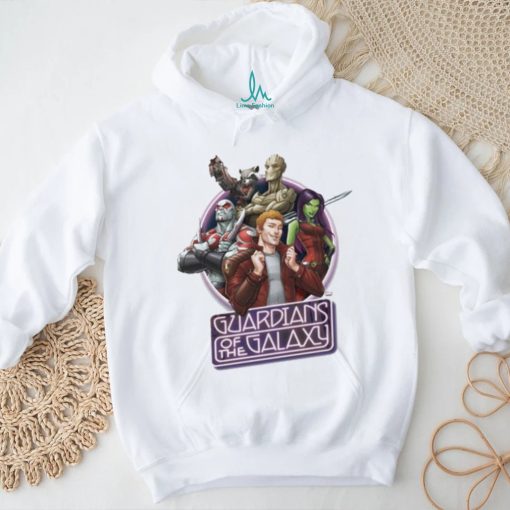 Crew Neon Sign Guardians Of The Galaxy Shirt