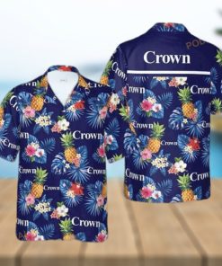 Crown Condoms 3D Funny Hawaiian Shirt