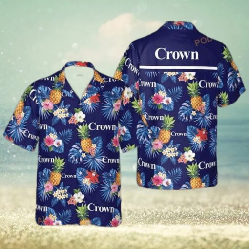 Crown Condoms 3D Funny Hawaiian Shirt