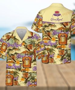 Crown Royal Drink 3D Funny Hawaiian Shirt