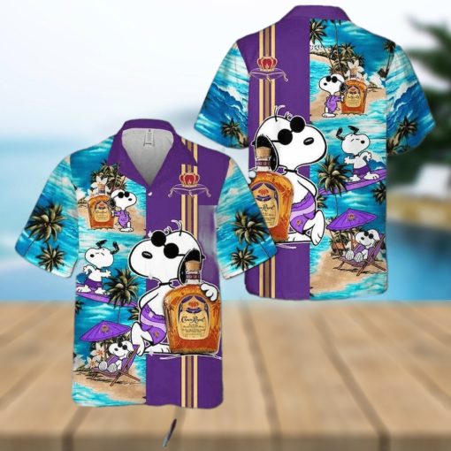 Crown Royal Snoopy Hawaiian Shirt For Men For Men