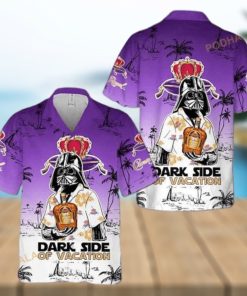 Crown Royal Star Wars Dark Side Of Vacation 3D Funny Hawaiian Shirt