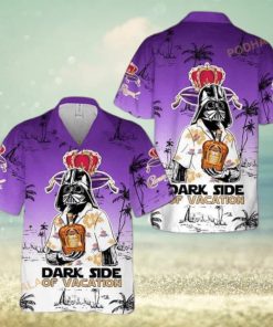 Crown Royal Star Wars Dark Side Of Vacation 3D Funny Hawaiian Shirt