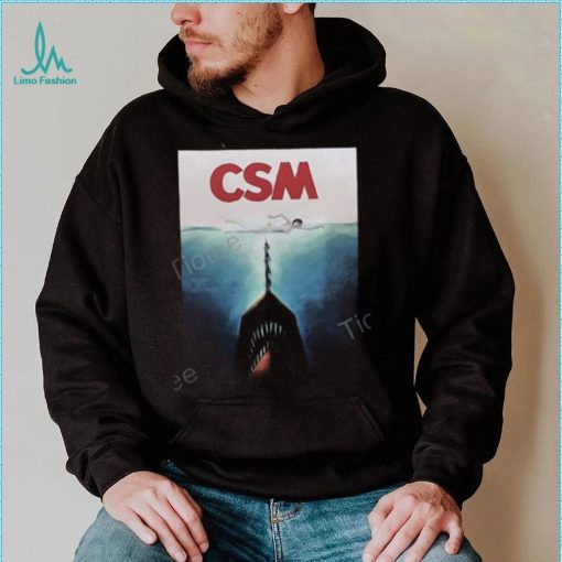 Csperfectshot Chainsaw Man X Jaws Csm Blu Ray T Shirt, Hoodie, Tank Top, Sweater And Long Sleeve T Shirt