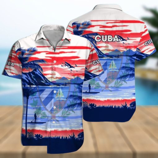 Cuba Aloha Hawaiian Shirts Gift For Summer Vacation