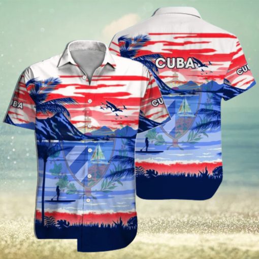 Cuba Aloha Hawaiian Shirts Gift For Summer Vacation