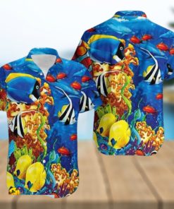 Cute Sea Aloha 3D Hawaiian Shirt For Men And Women