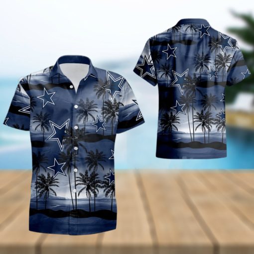 Dallas Cowboys Coconut Island Navy Ocean Summer Gift Hawaiian Shirt For Men And Women