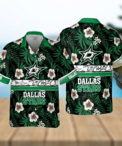 Dallas Stars National Hockey League 2023 Hibiscus Pattern Hawaiian Shirt