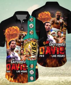 Davis Win Las Vegas WBC Boxing Hawaiian Shirt