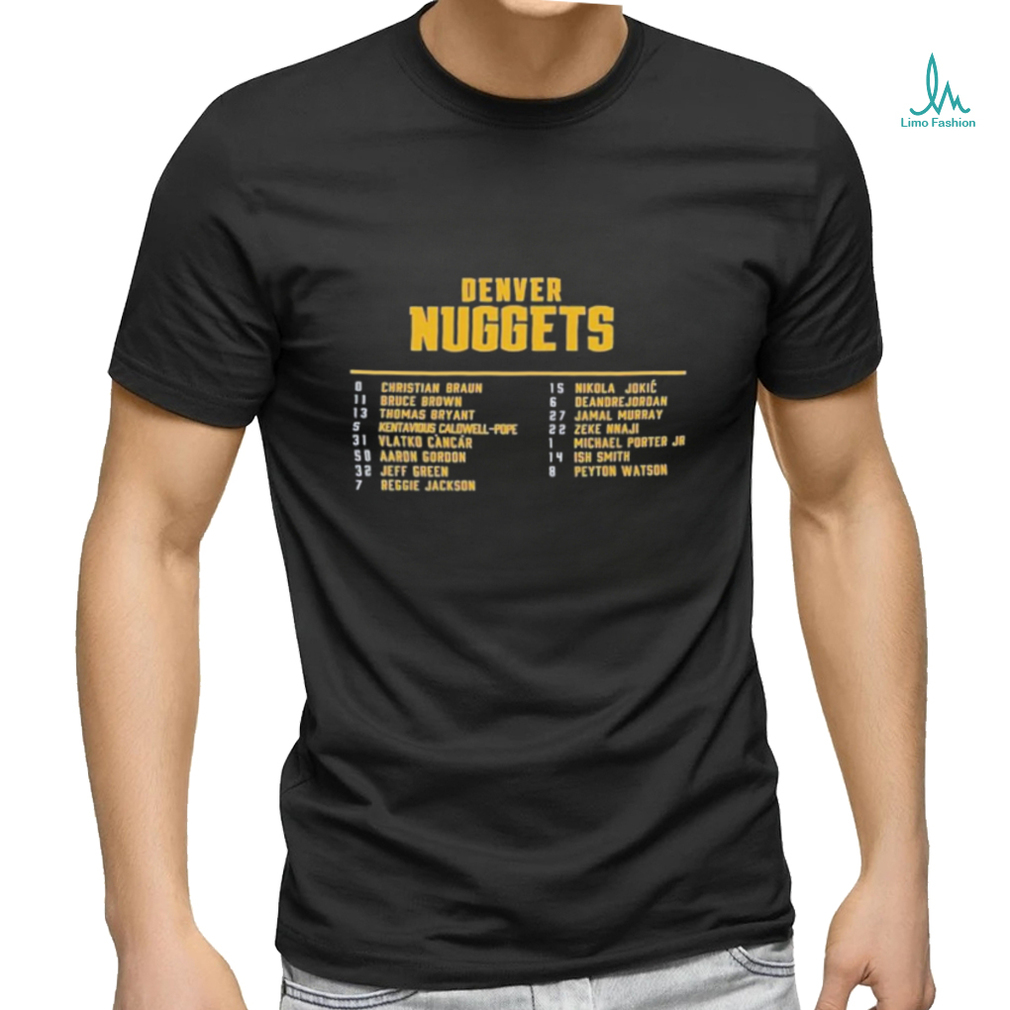 Design Denver Nuggets Rocky Mile High Team Pride 2023 T Shirt - Limotees