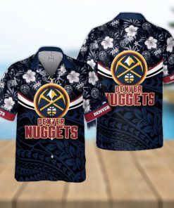 Denver Nuggets National National Basketball Association 2023 Polynesian Pattern Hawaiian Shirt