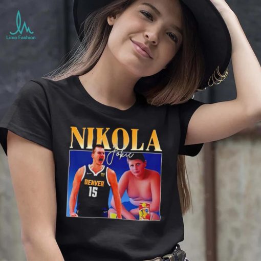 Denver Nuggets Nikola Jokic now and young signature shirt