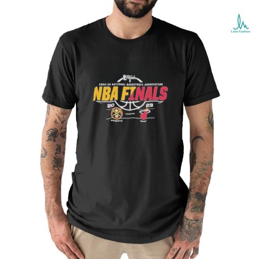 Denver Nuggets Vs. Miami Heat 2023 Nba Finals Matchup Shirt