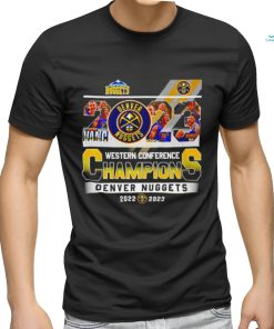 Denver Nuggets Western Conference Champions 2022 2023 Final Game shirt