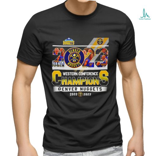 Denver Nuggets Western Conference Champions 2022 2023 Final Game shirt