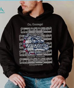 Design Music go Gonzagas shirt
