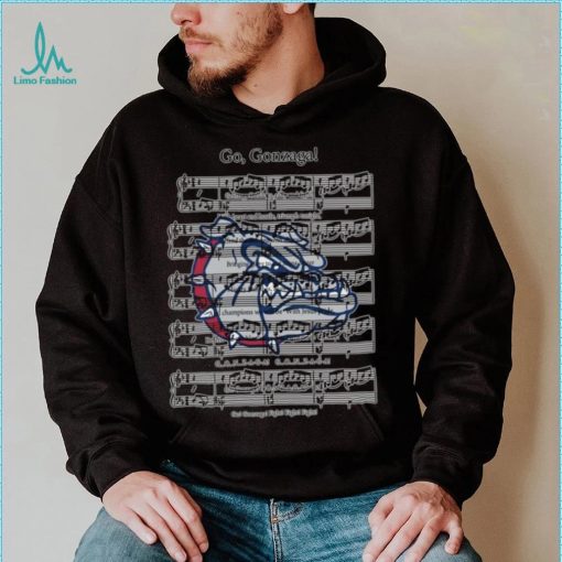 Design Music go Gonzagas shirt