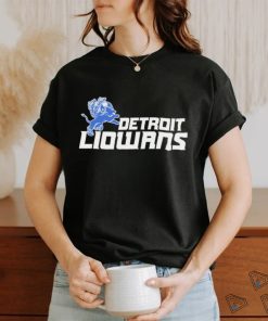 Detroit Lions Detroit Liowans logo shirt