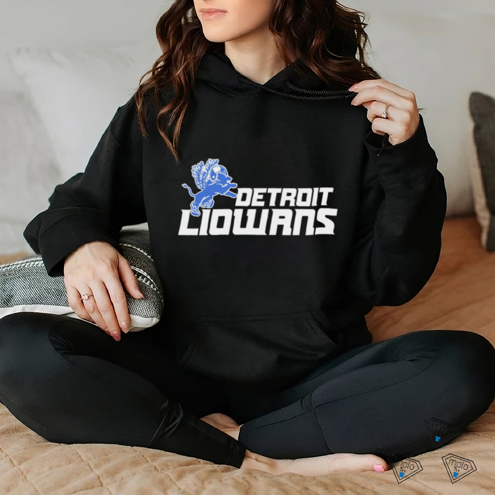 Detroit Lions Detroit Liowans logo shirt Detroit Lions Detroit Liowans logo shirt