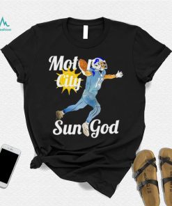 Detroit Lions motor city sun God art shirt