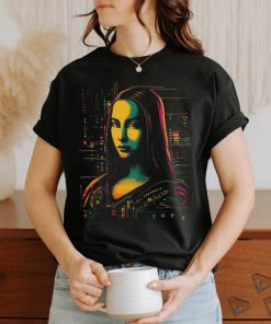 Digital Mona Lisa T Shirt