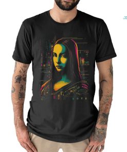 Digital Mona Lisa T Shirt
