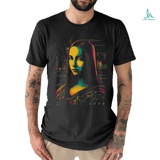 Digital Mona Lisa T Shirt