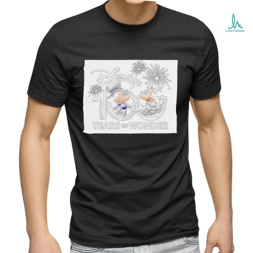 Disney 100 Years Of Wonder Mickey And Minnie Mouse Tshirt