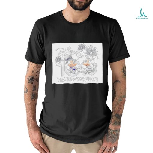 Disney 100 Years Of Wonder Mickey And Minnie Mouse Tshirt