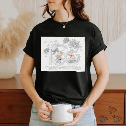 Disney 100 Years Of Wonder Mickey And Minnie Mouse Tshirt