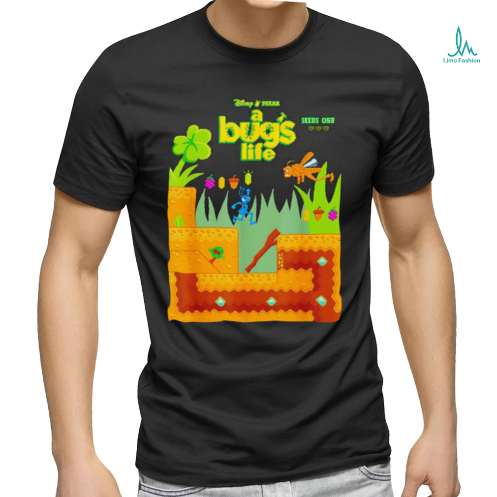 Disney and Pixar’s A Bug’s Life retro game 8 pixel shirt Disney and Pixar’s A Bug’s Life retro game 8 pixel shirt