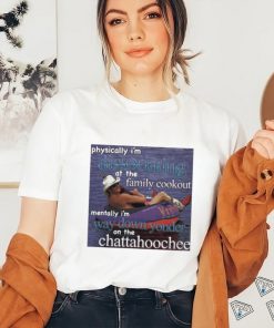 Dj Rodeo Starr Physically I'm Dissociating At The Family Cookout Shirt