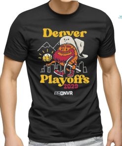 Dnvr locker merch 2023 playoff basketball shirt
