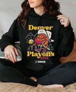 Dnvr locker merch 2023 playoff basketball shirt