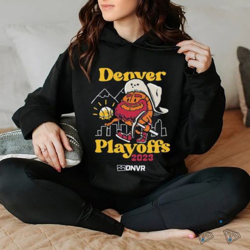 Dnvr locker merch 2023 playoff basketball shirt