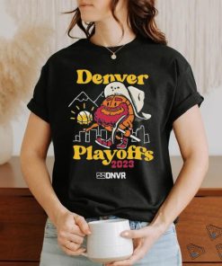 Dnvr locker merch 2023 playoff basketball shirt
