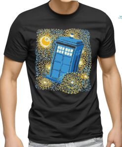 Doctor Who’s Tardis X Van Gogh’s Starry Night Traveling Blue Box Starry Night shirt
