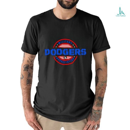 Dodgers military appreciation shirt