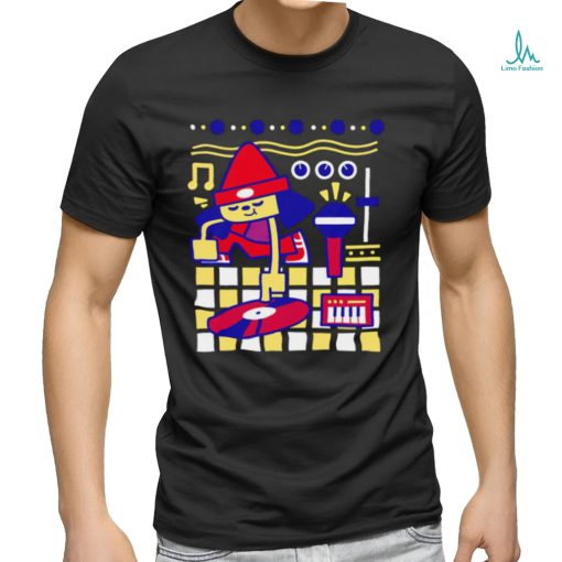 Dog Poet DJ music art shirt