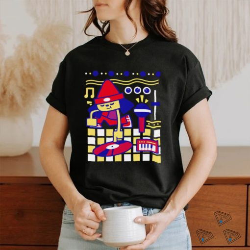 Dog Poet DJ music art shirt