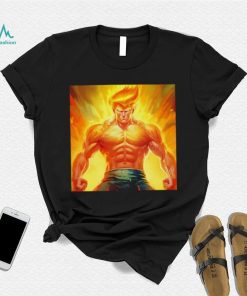 Donald Trump Circa 2023 Super Saiyan Anime shirt