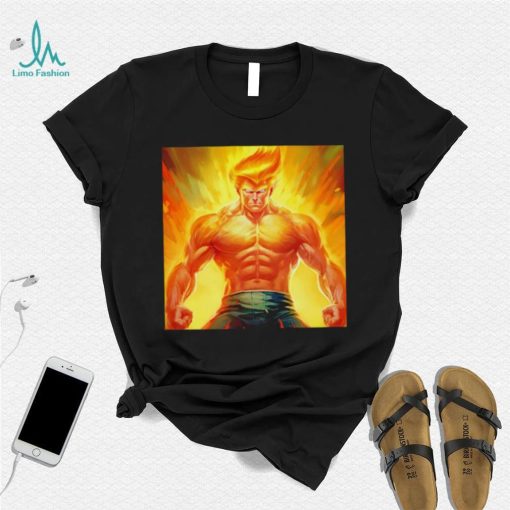 Donald Trump Circa 2023 Super Saiyan Anime shirt