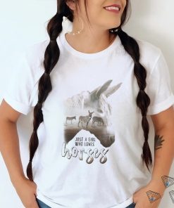 Donkey Just A Girl That Loves Horses Shirt